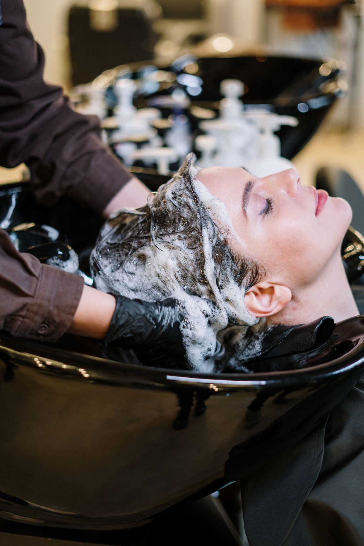 Nail salon treatment chair