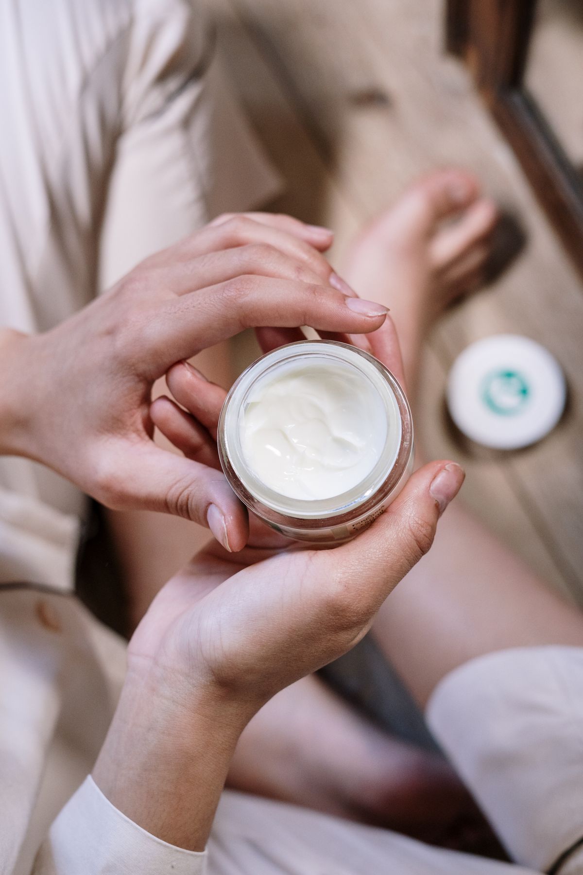 Hand care and manicure moment